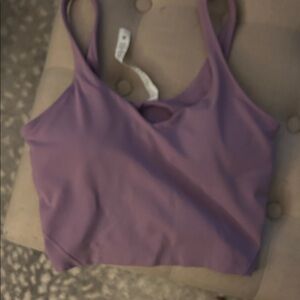 Lululemon Align Athletica WISTERIA Sports Bra Sz 8